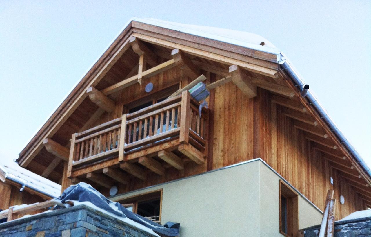 Odalys Chalet Le Pure Altitude Valloire Exterior foto